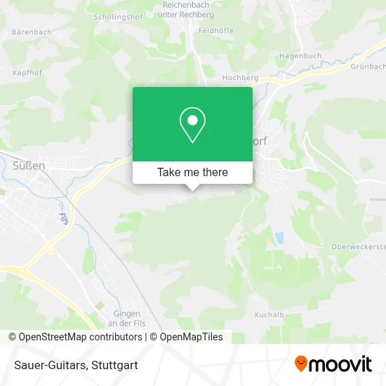 Sauer-Guitars map