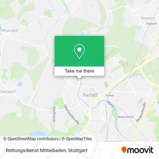 Rettungsdienst Mittelbaden map
