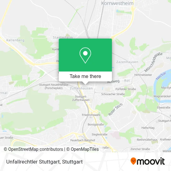Unfallrechtler Stuttgart map