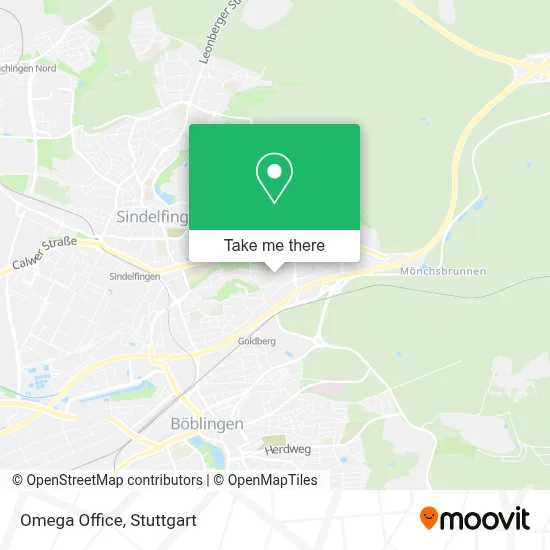 Omega Office map