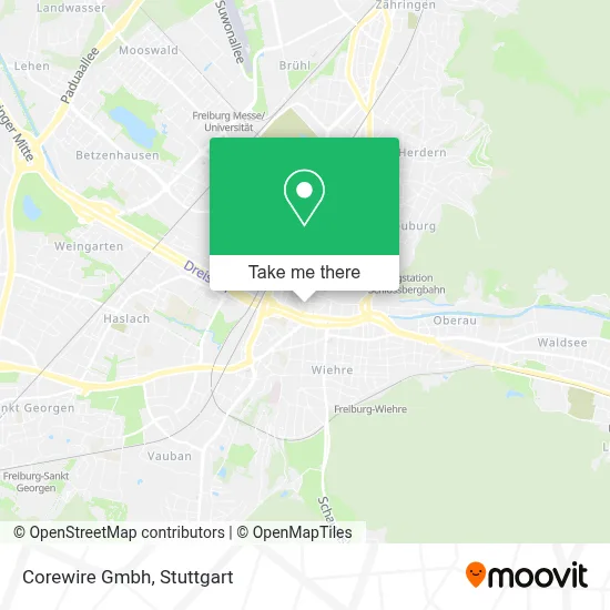Corewire Gmbh map