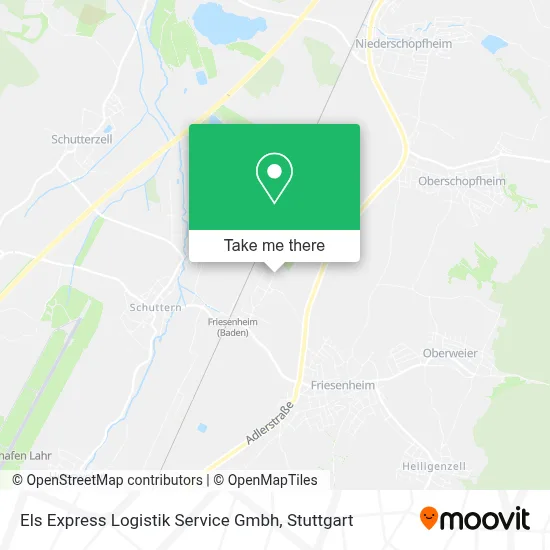 Els Express Logistik Service Gmbh map