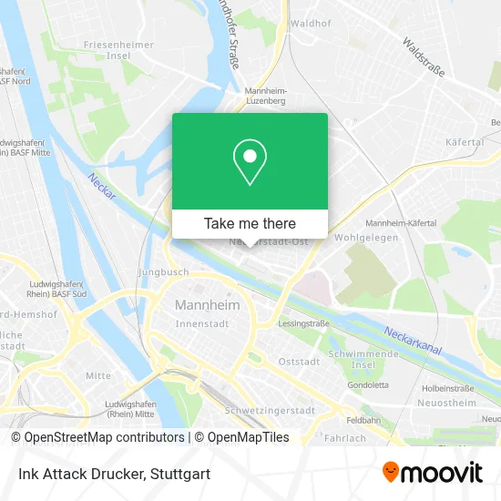 Ink Attack Drucker map