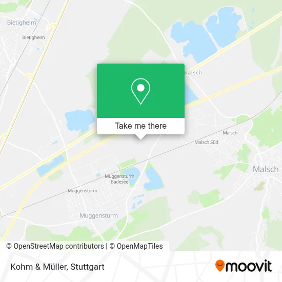 Kohm & Müller map