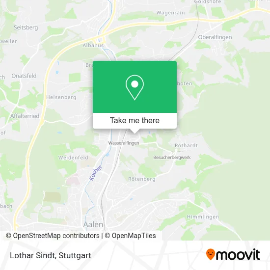 Lothar Sindt map