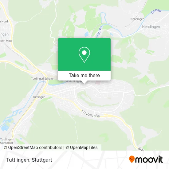 Tuttlingen map