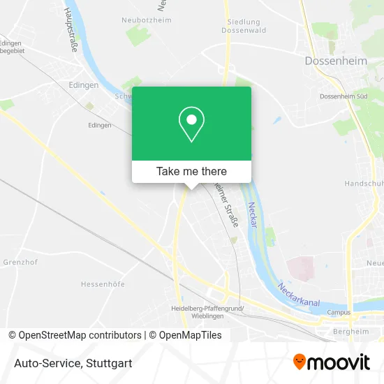 Auto-Service map