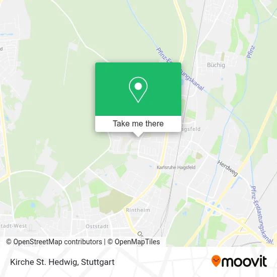 Kirche St. Hedwig map