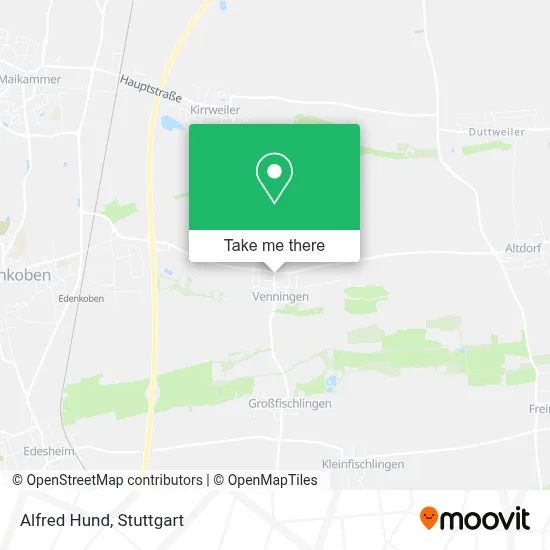 Alfred Hund map