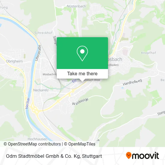 Odm Stadtmöbel Gmbh & Co. Kg map