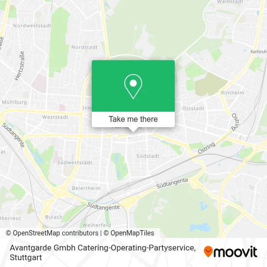 Avantgarde Gmbh Catering-Operating-Partyservice map