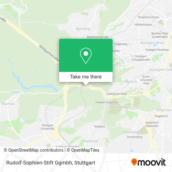 Rudolf-Sophien-Stift Ggmbh map