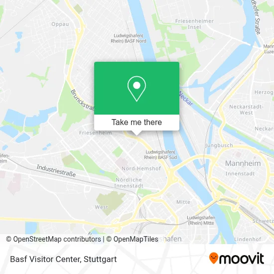 Basf Visitor Center map