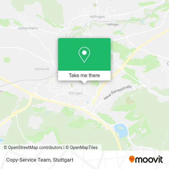Copy-Service Team map