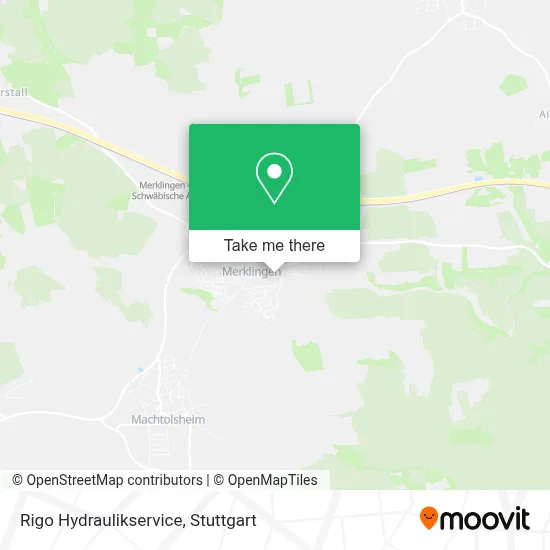 Rigo Hydraulikservice map