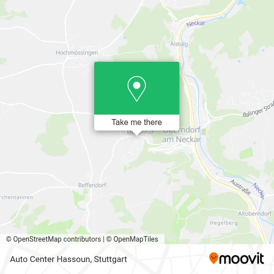Auto Center Hassoun map