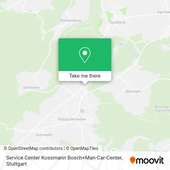 Service Center Kossmann Bosch+Man-Car-Center map