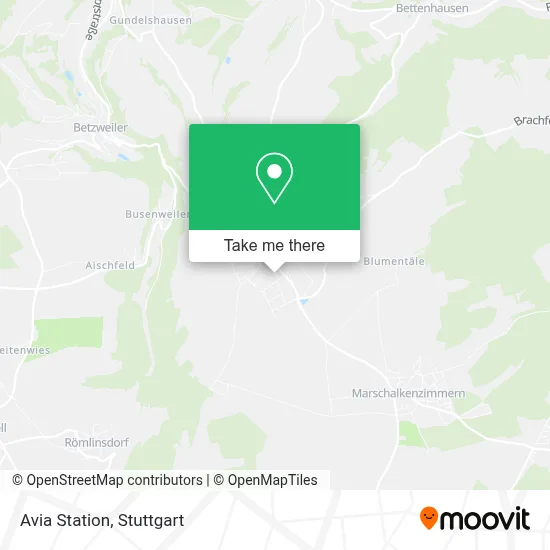 Avia Station map