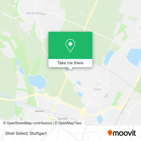 Shell Select map