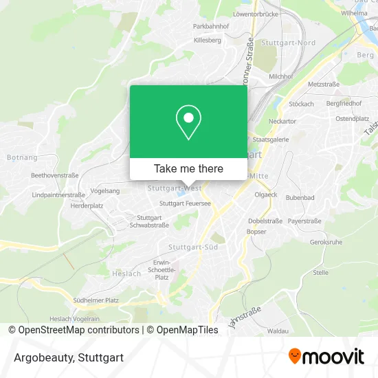 Argobeauty map