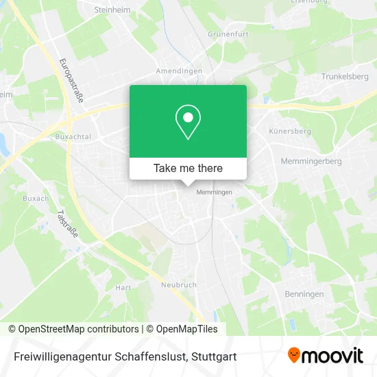Freiwilligenagentur Schaffenslust map