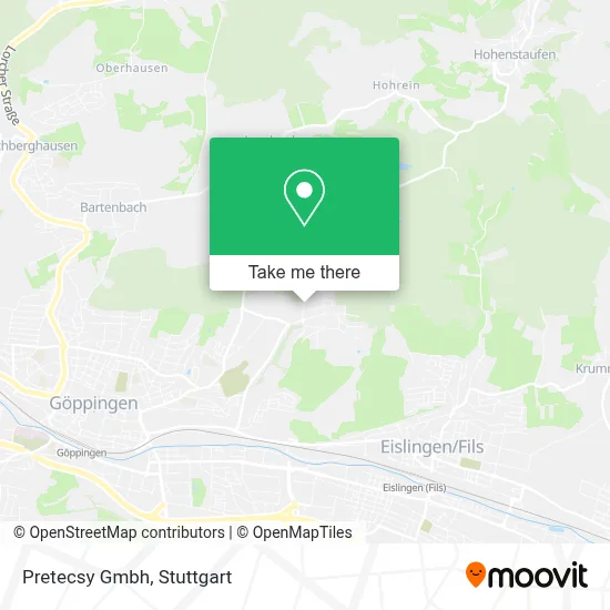 Pretecsy Gmbh map