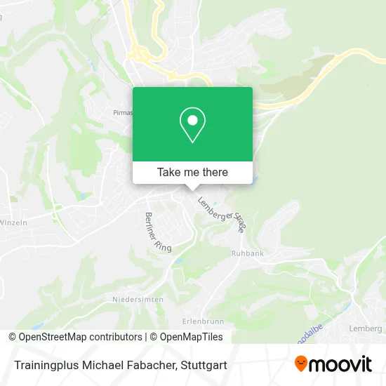 Trainingplus Michael Fabacher map