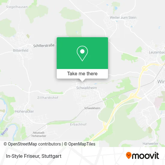 In-Style Friseur map