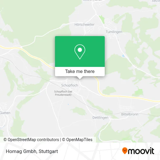 Homag Gmbh map