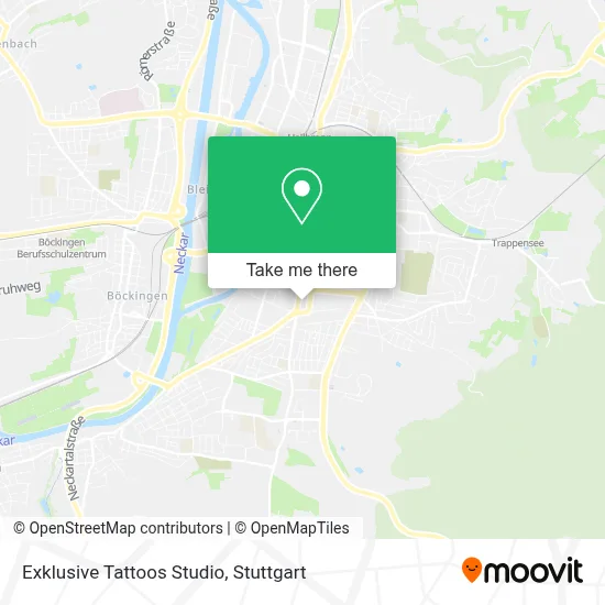 Exklusive Tattoos Studio map