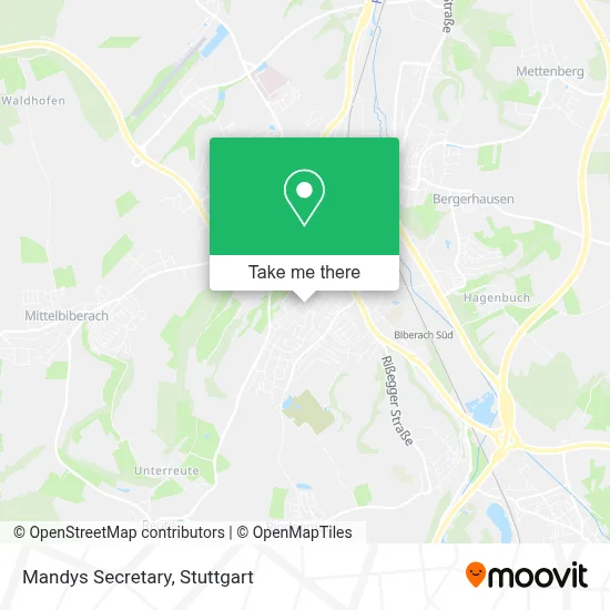 Mandys Secretary map