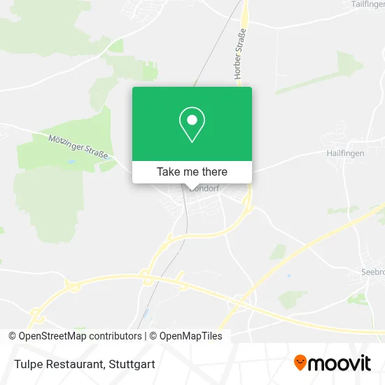 Tulpe Restaurant map