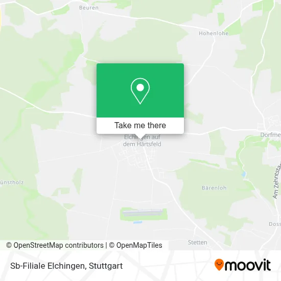 Sb-Filiale Elchingen map