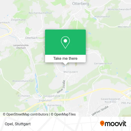 Opel map