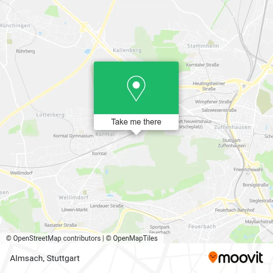 Almsach map