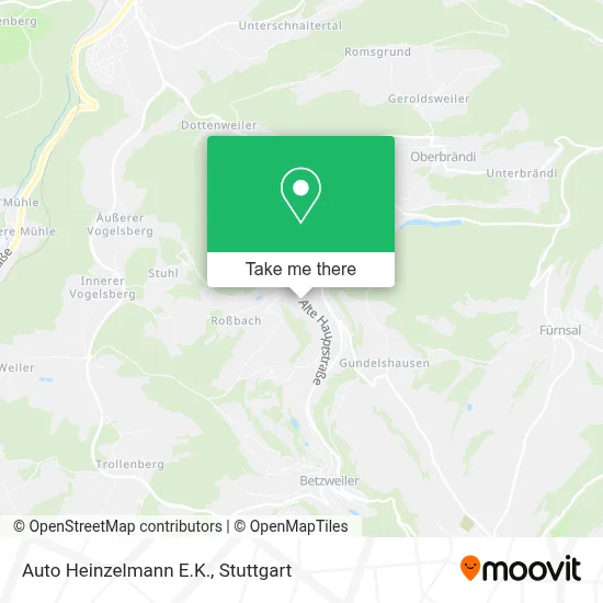 Auto Heinzelmann E.K. map