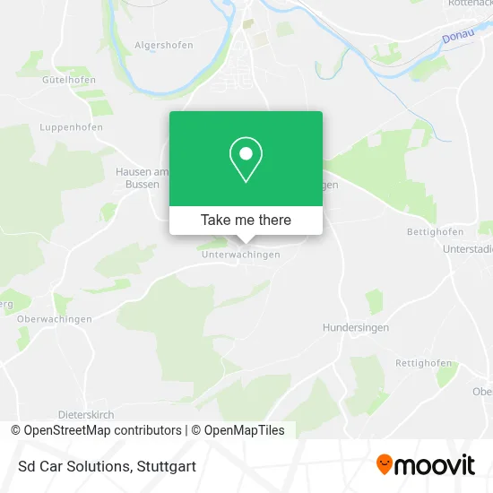 Sd Car Solutions map