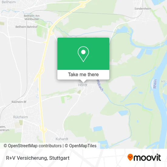 R+V Versicherung map