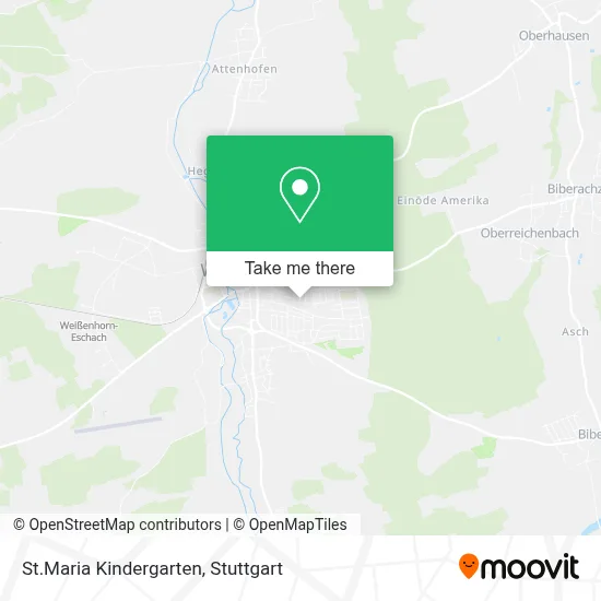 St.Maria Kindergarten map