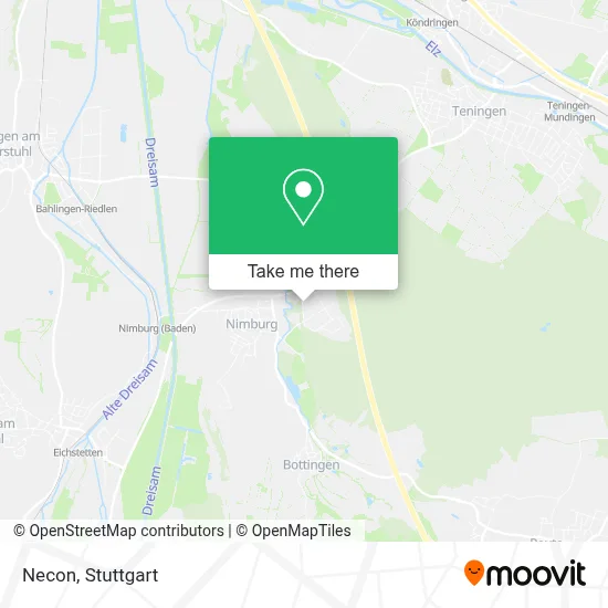 Necon map
