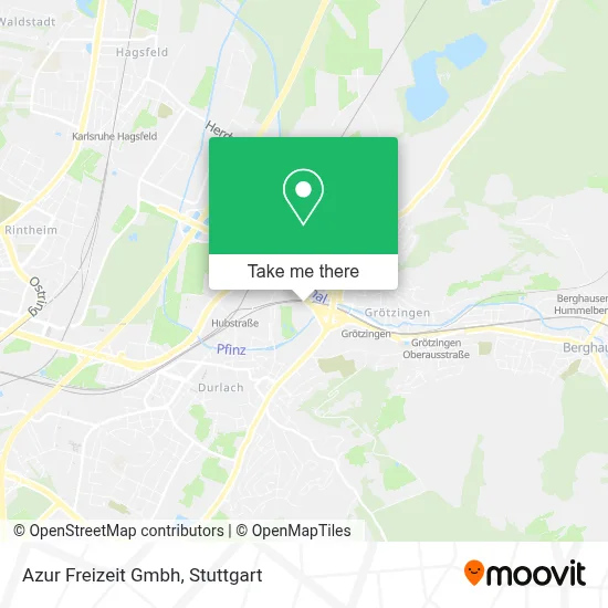 Azur Freizeit Gmbh map