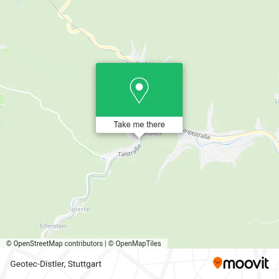 Geotec-Distler map