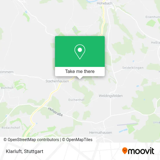 Klarluft map