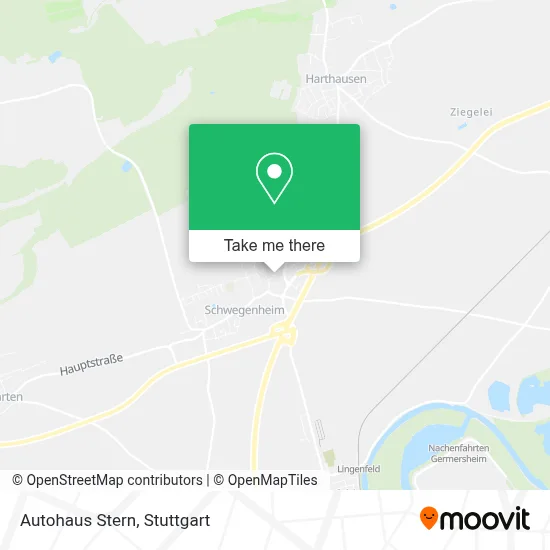 Autohaus Stern map