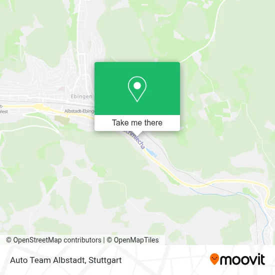 Auto Team Albstadt map