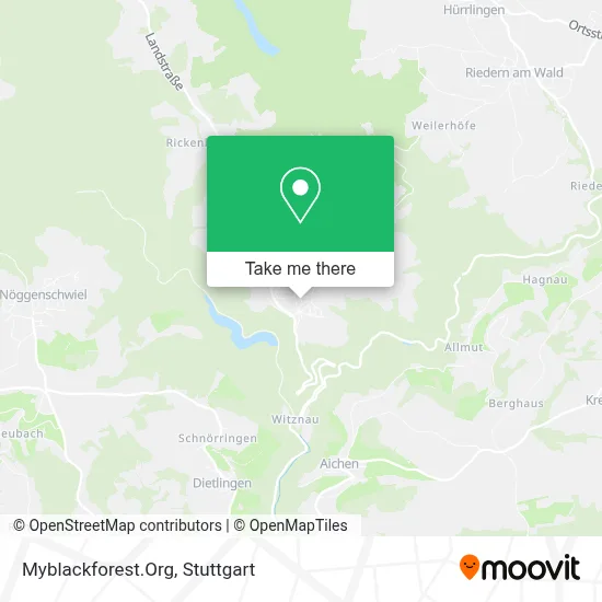 Myblackforest.Org map