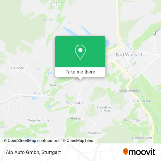 Alp Auto Gmbh map