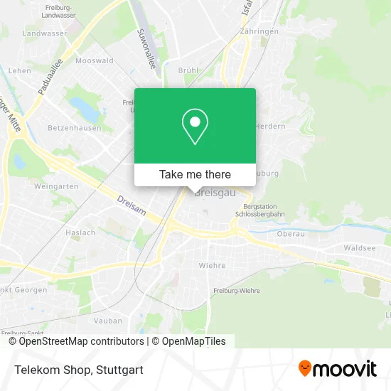 Telekom Shop map
