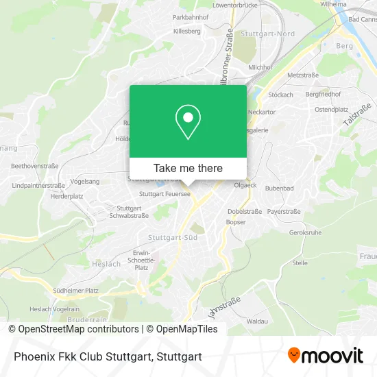 Phoenix Fkk Club Stuttgart map