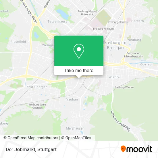 Der Jobmarkt map
